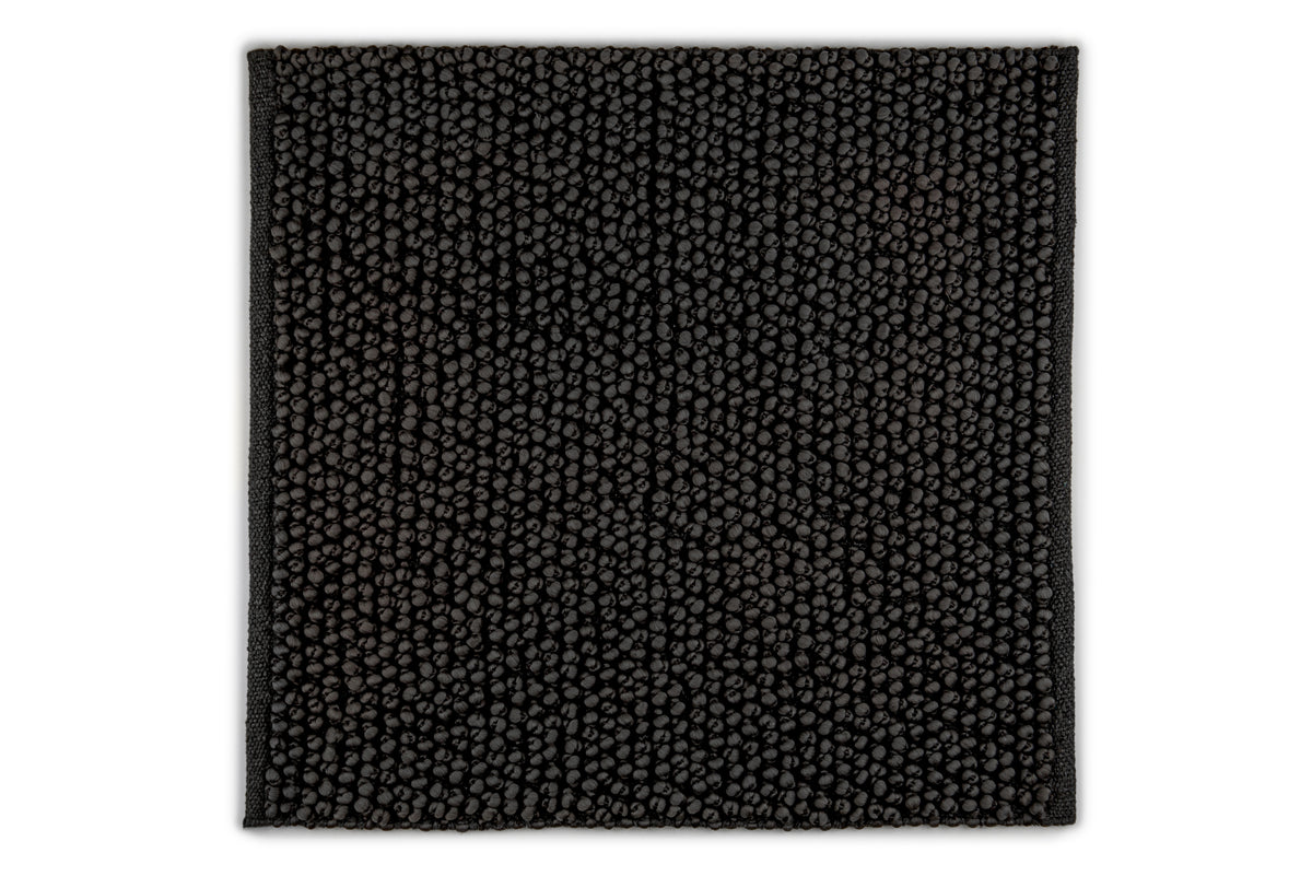 Heckettlane Badmat Nodo Dark Grey - 60% Katoen 40% Polyester