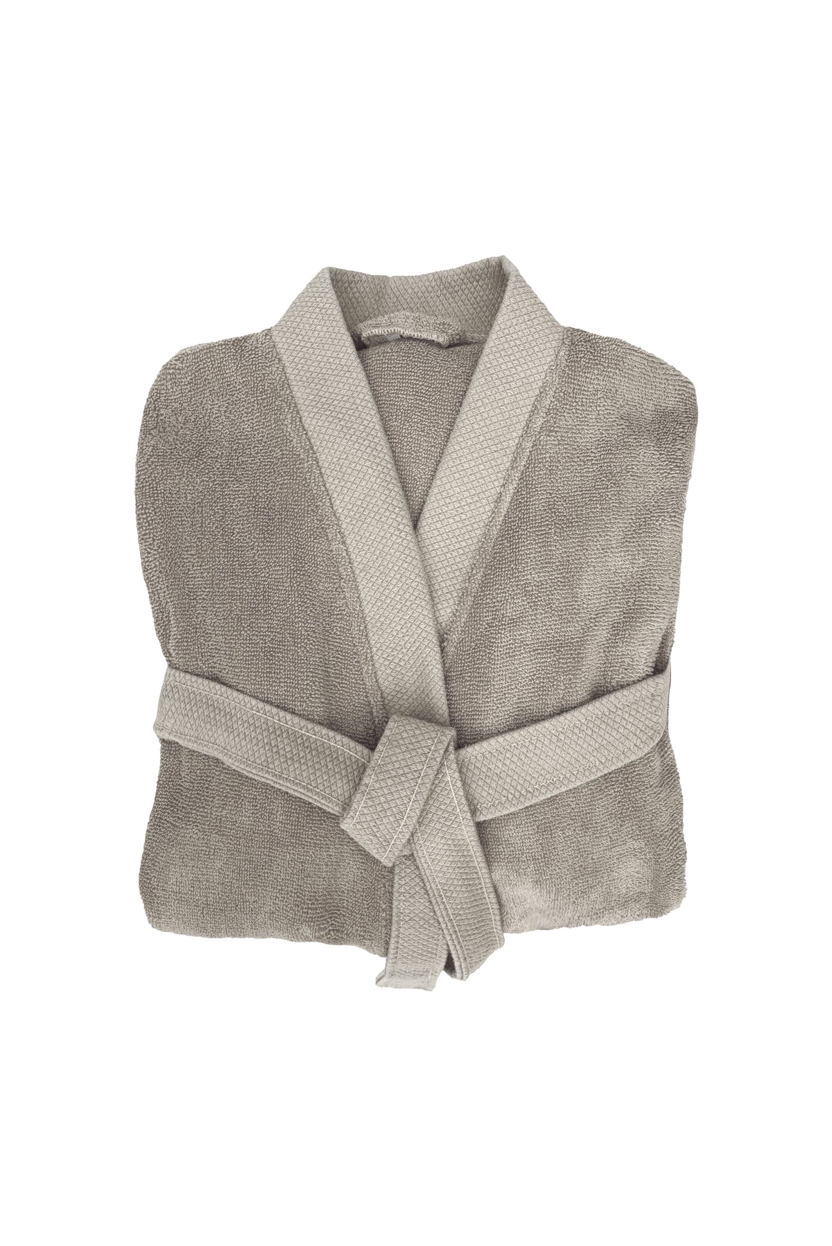 Heckettlane Badjas Premium Glacier Grey - 100% Katoen