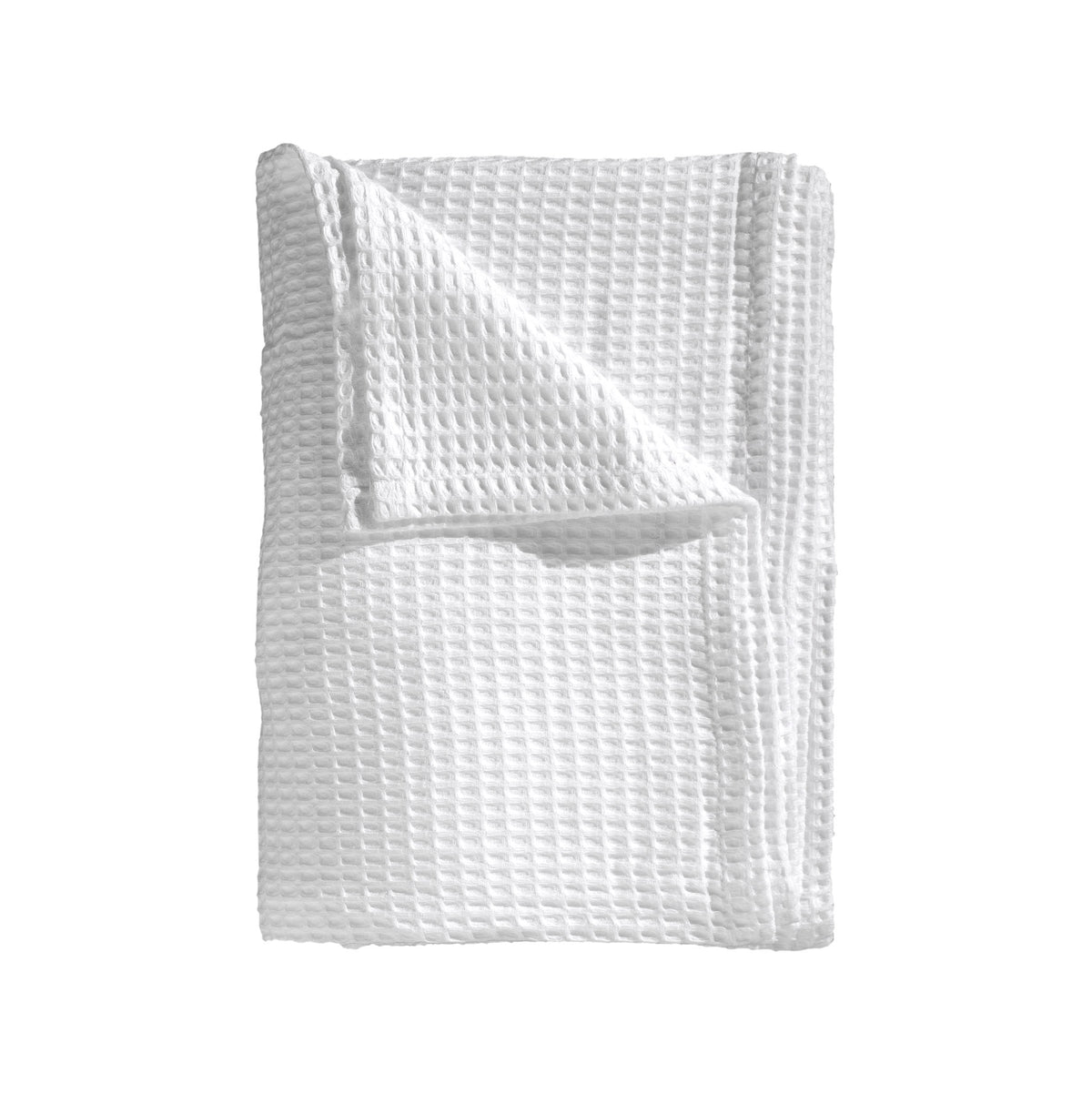 Heckettlane Sprei Wafel Super White - 65% Gerecycled Katoen 35% Andere Vezels
