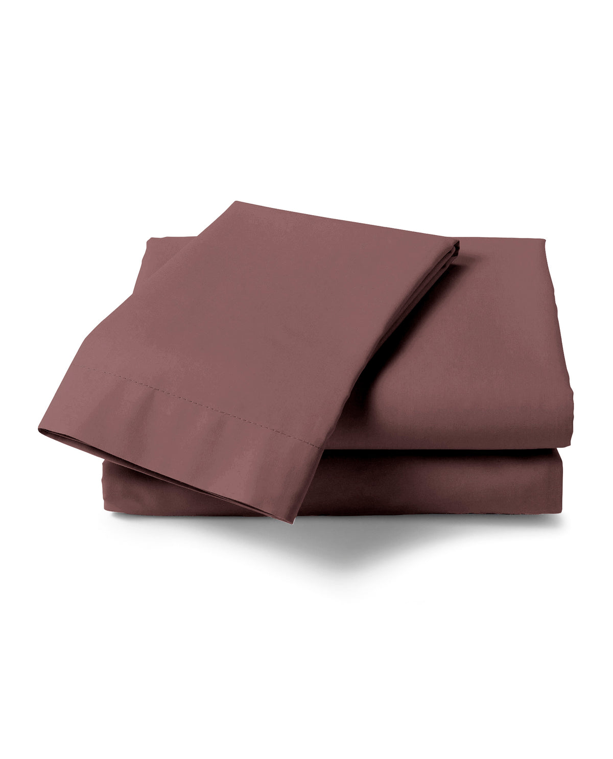 Heckettlane Laken Elementi Marsala Brown - 100% Katoen-Satijn