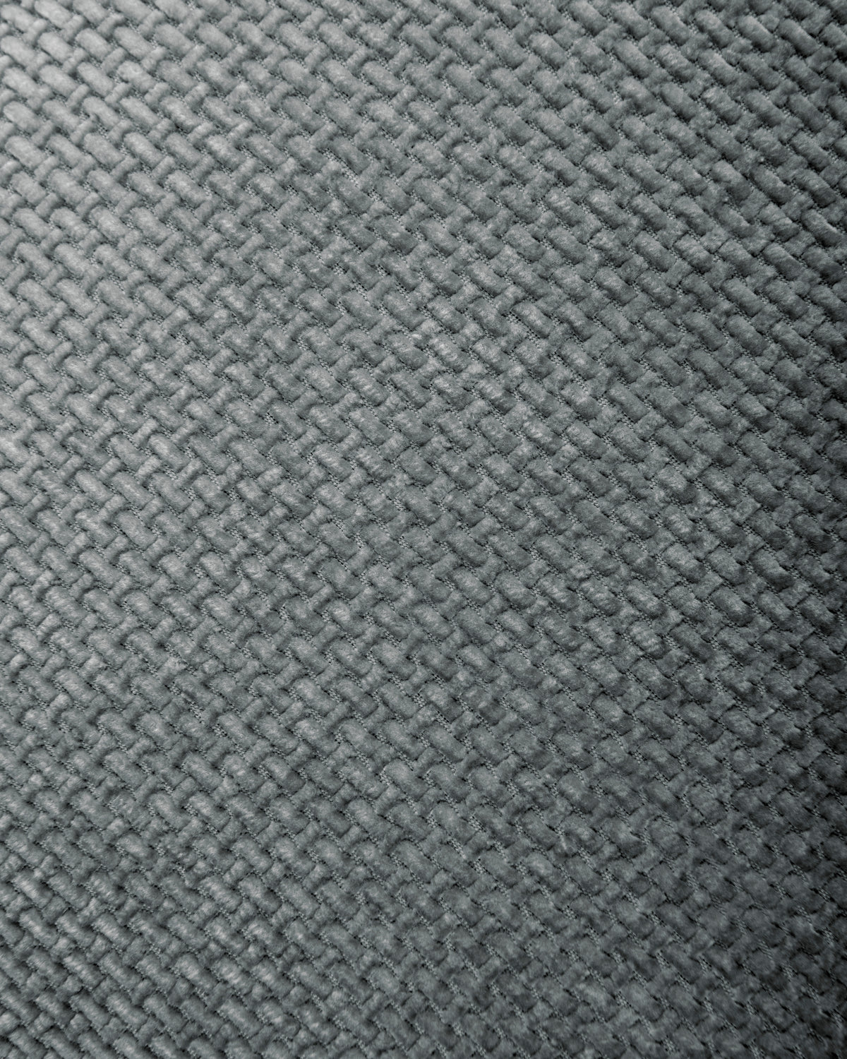 Heckettlane Sierkussen Velours Panama Classic Anthracite - 100% Polyester