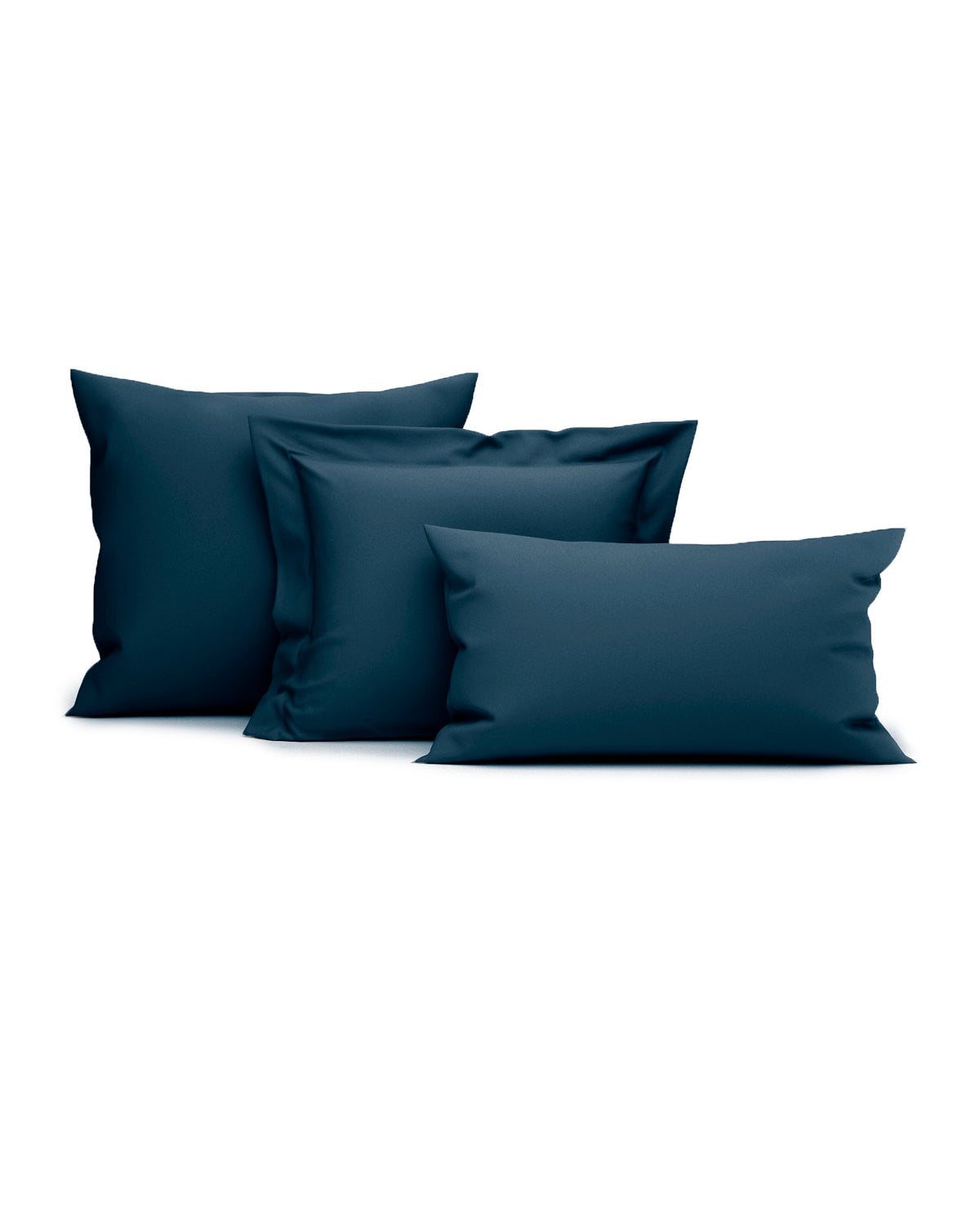 Heckettlane Kussensloop Elementi Maritime Blue - 100% Katoen-Satijn