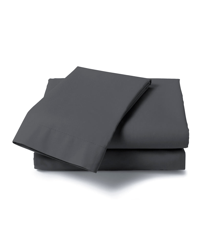 Heckettlane Laken Elementi Classic Anthracite - 100% Katoen-Satijn