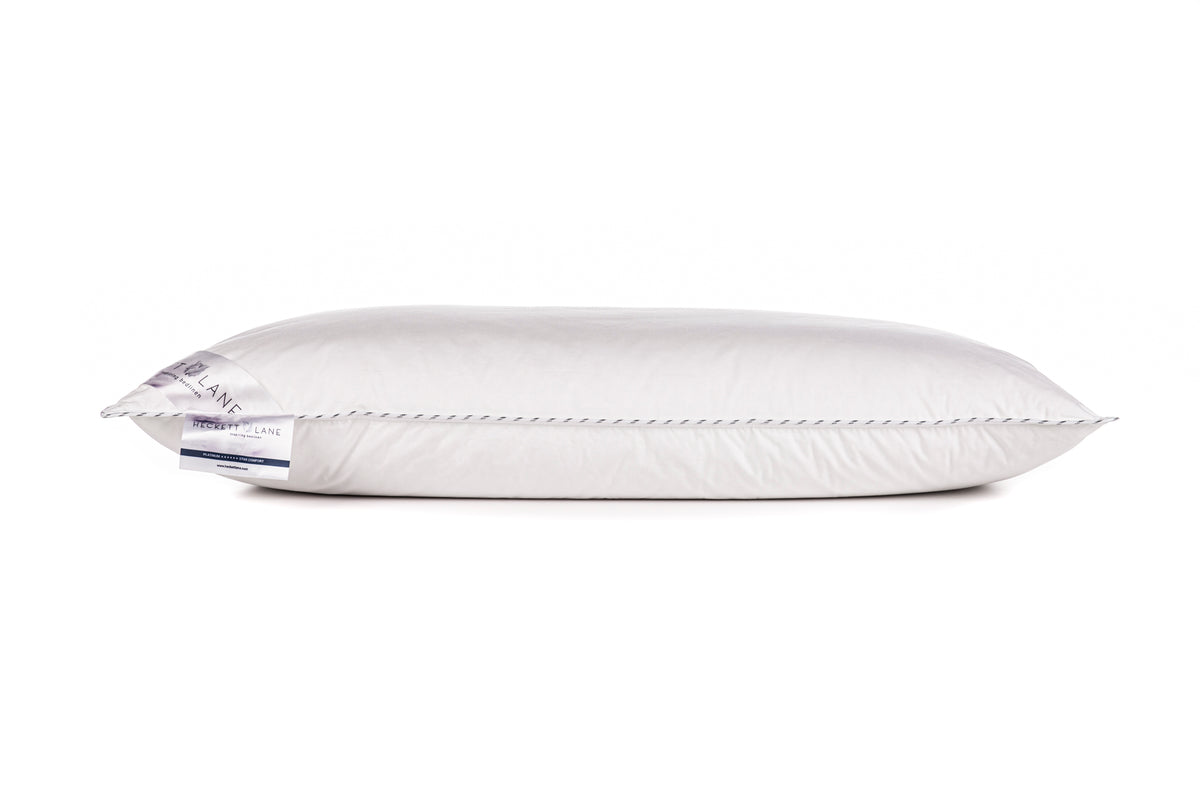 Heckettlane Punt Hoofdkussen Platinum - 90% Goose Down